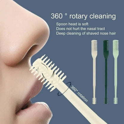 360° Rotary Nose Cleaning Brush